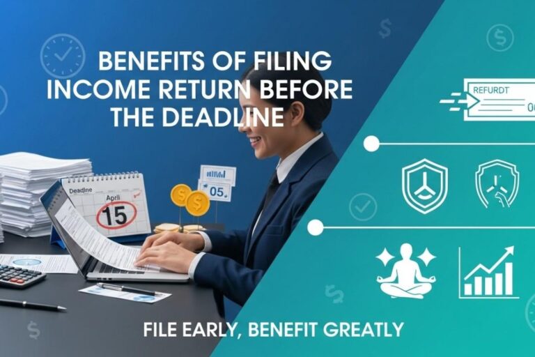 Benefits of Filing Income Tax Return Before the Deadline