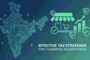 E-commerce seller calculating GST and tax strategy with Taxoo India