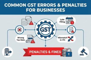 common GST filing mistakes that lead to penalties in India