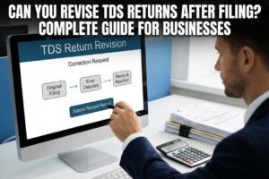 process to revise TDS return after filing in India