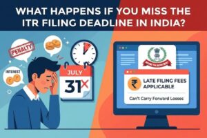 consequences of missing ITR filing deadline in India