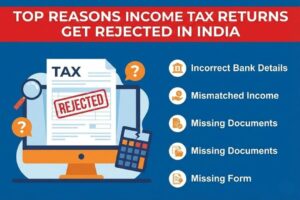 common reasons income tax return gets rejected in India