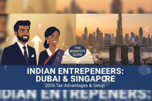 Tax comparison between Dubai and Singapore company registration for Indian entrepreneurs 2026