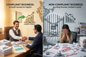 impact of statutory non compliance on business loan approval in India